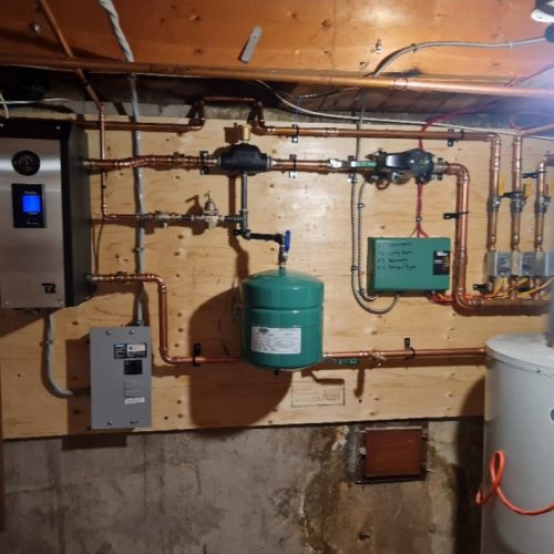 Electric Boiler Installation #6